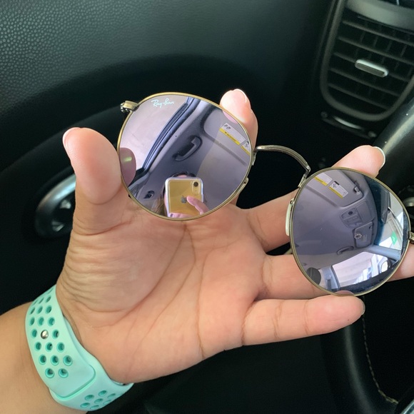 Ray-Ban Accessories - Purple round Raybans Ray-Ban Accessories - Purple round Raybans